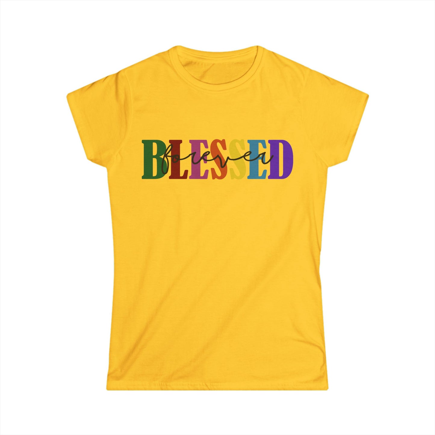 Female T-Shirt - Faith - Blessed Forever (1c)