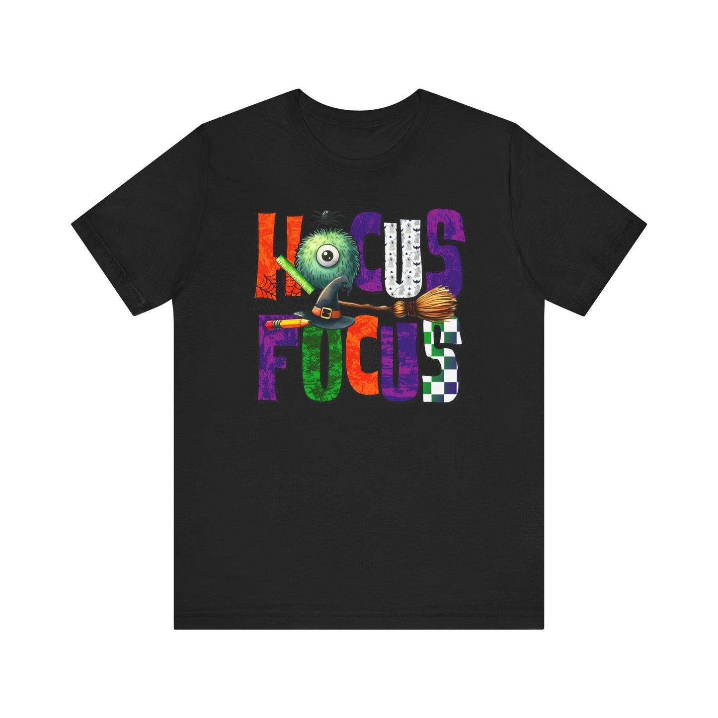 T-Shirt - Teacher / Halloween - Hocus Focus (01a)