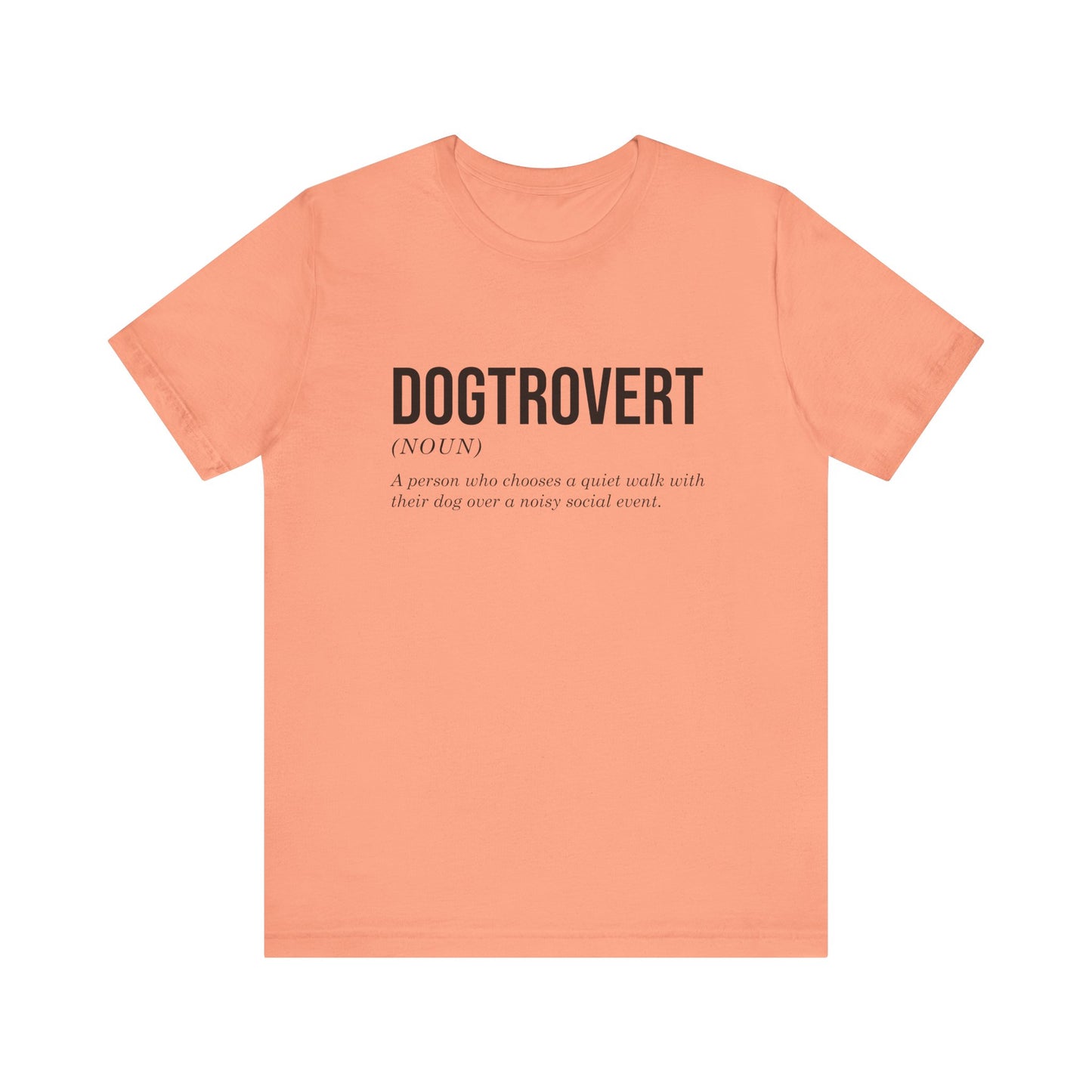 T-Shirt - Animal Lover - Dogtrovert (1a)
