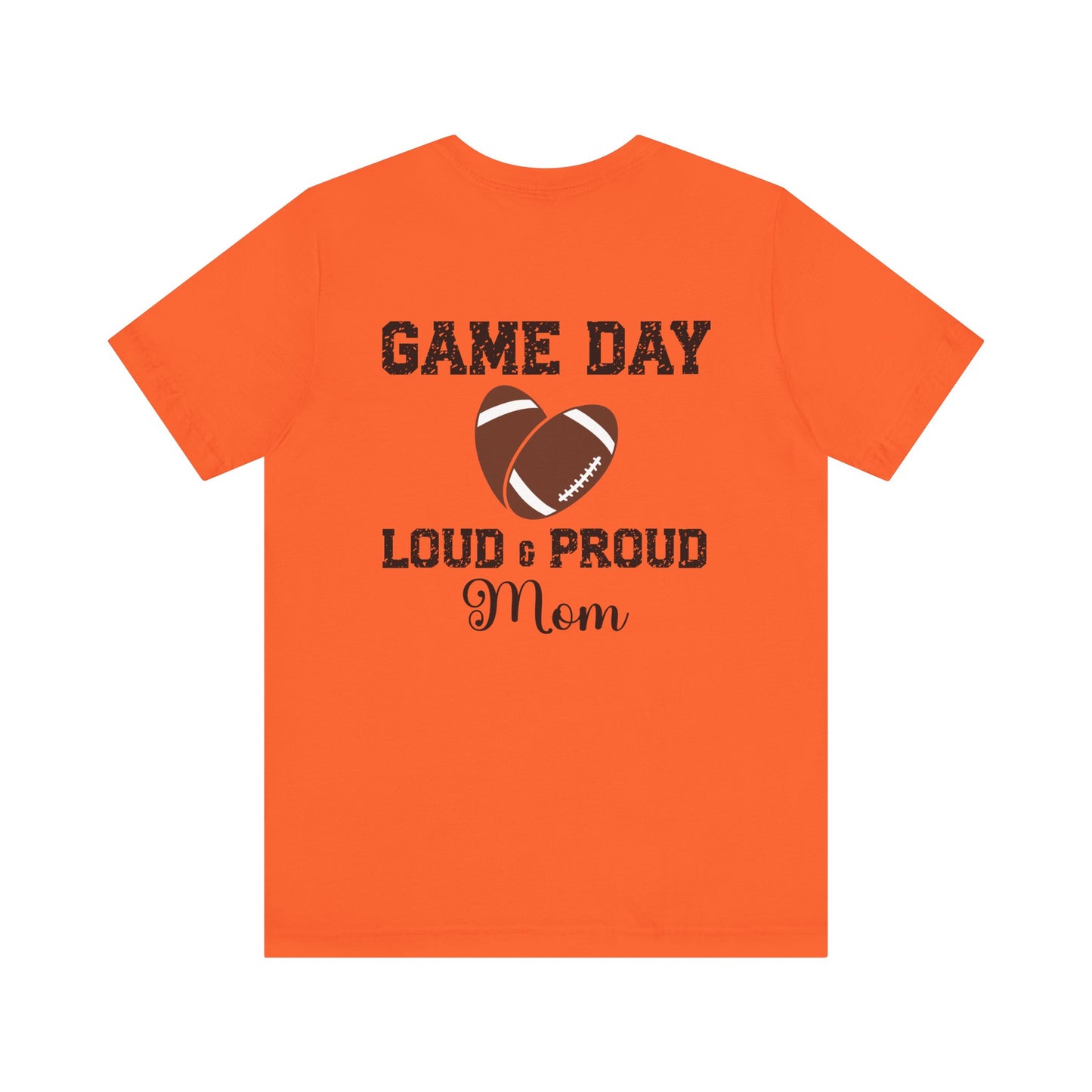 T-shirt - Football - Loud & Proud Mom (01a)