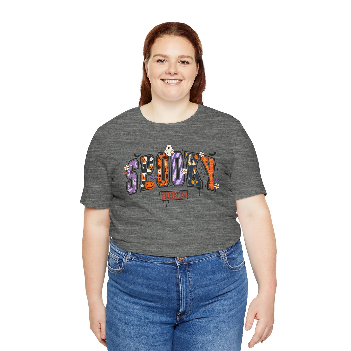 T-Shirt - Teacher / Halloween - Spooky Teacher (01a)