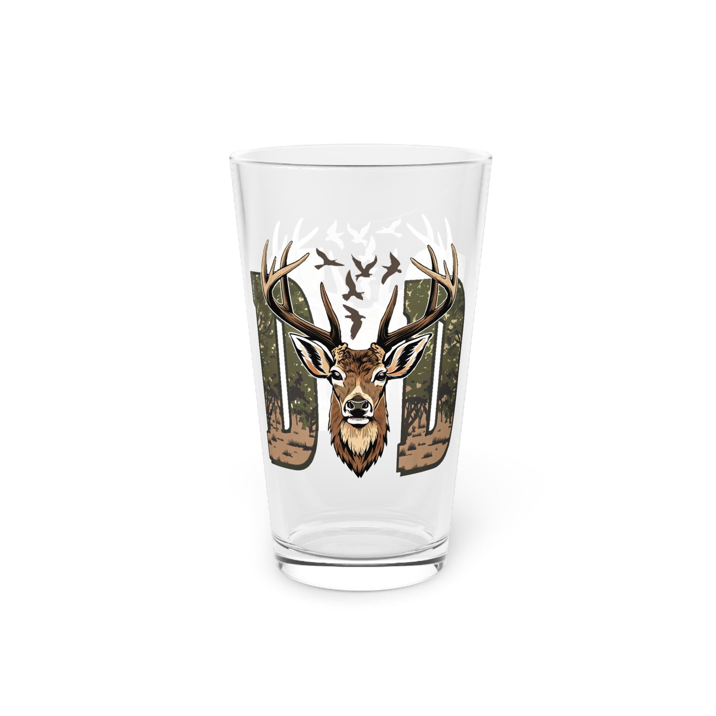 Pint Glass, 16oz - Dad - Hunting Dad (1)
