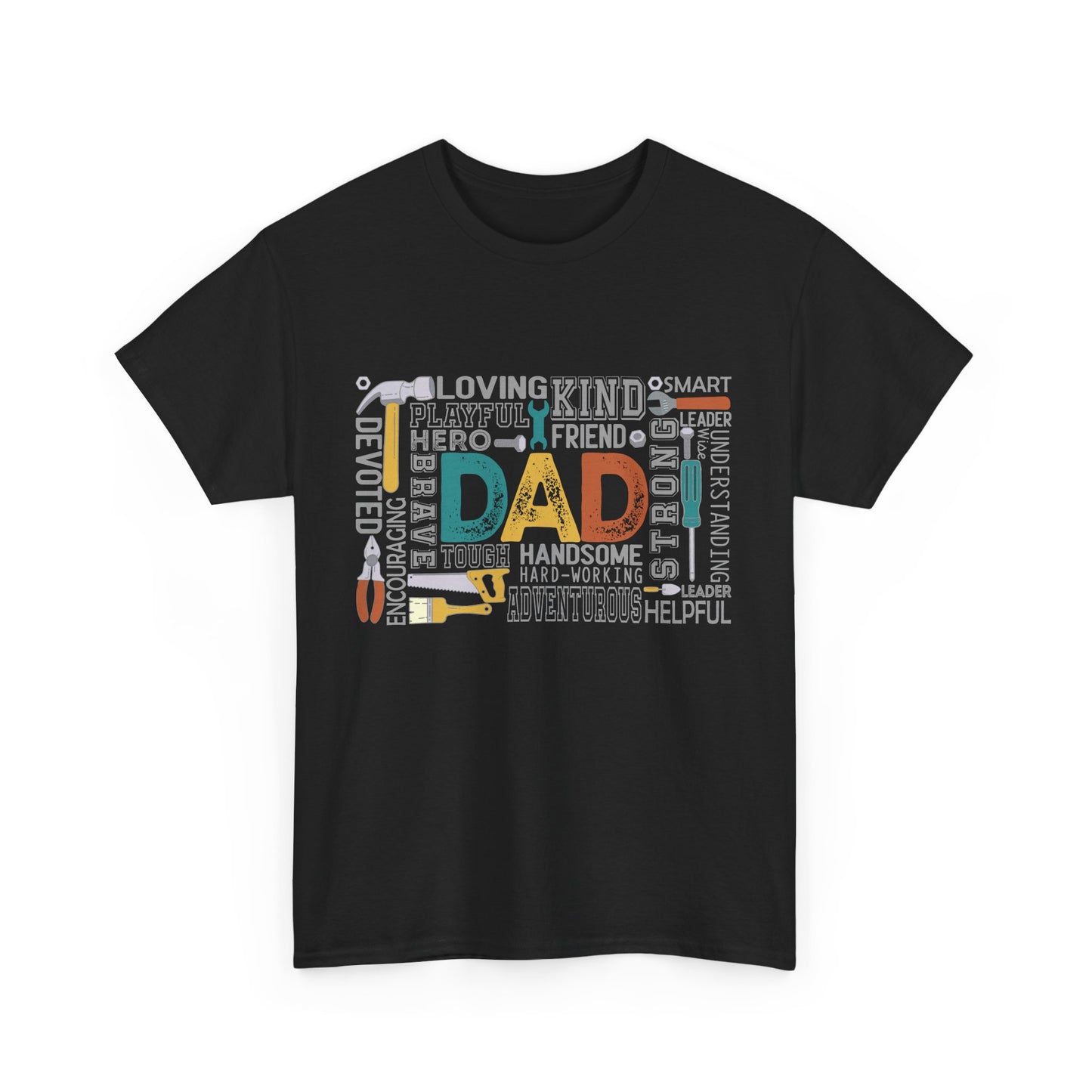 T-Shirt - Dad - Handyman Dad (1) - Light Writing