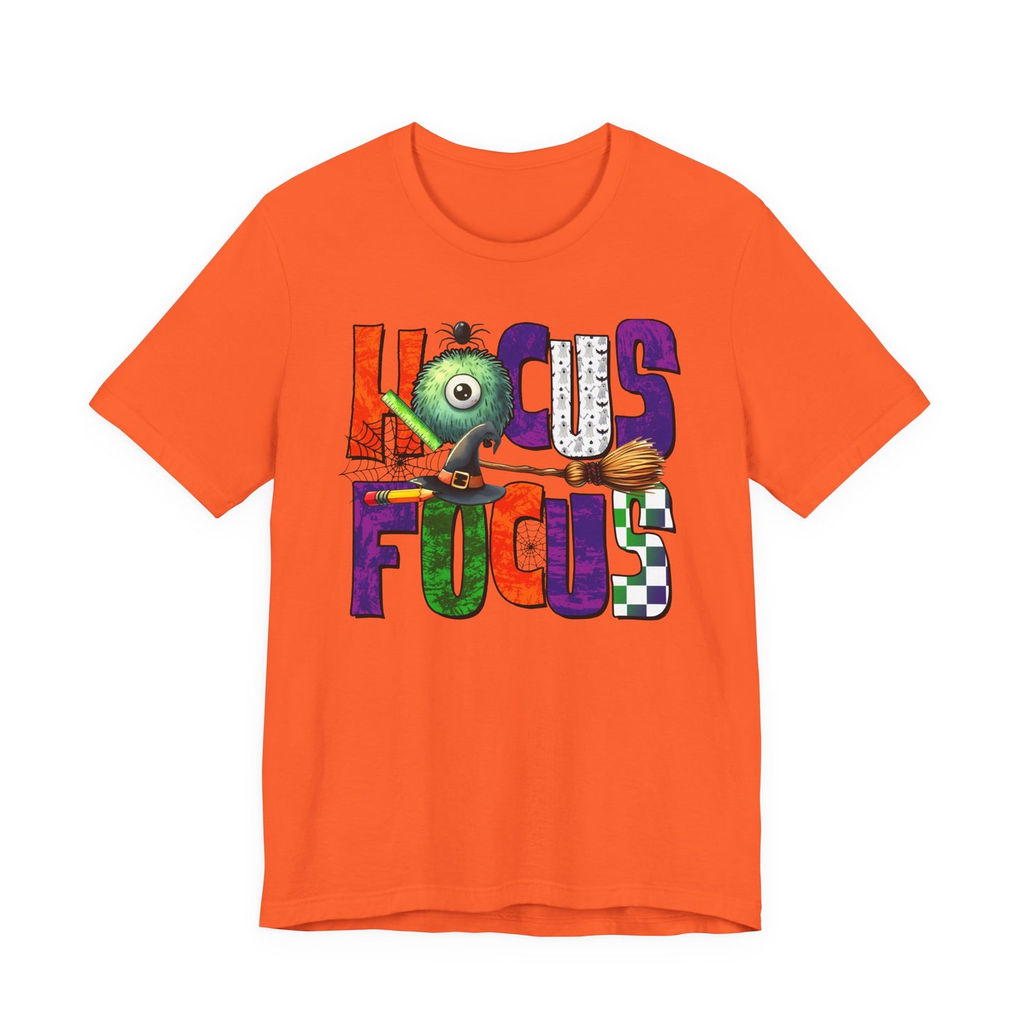 T-Shirt - Teacher / Halloween - Hocus Focus (01a)