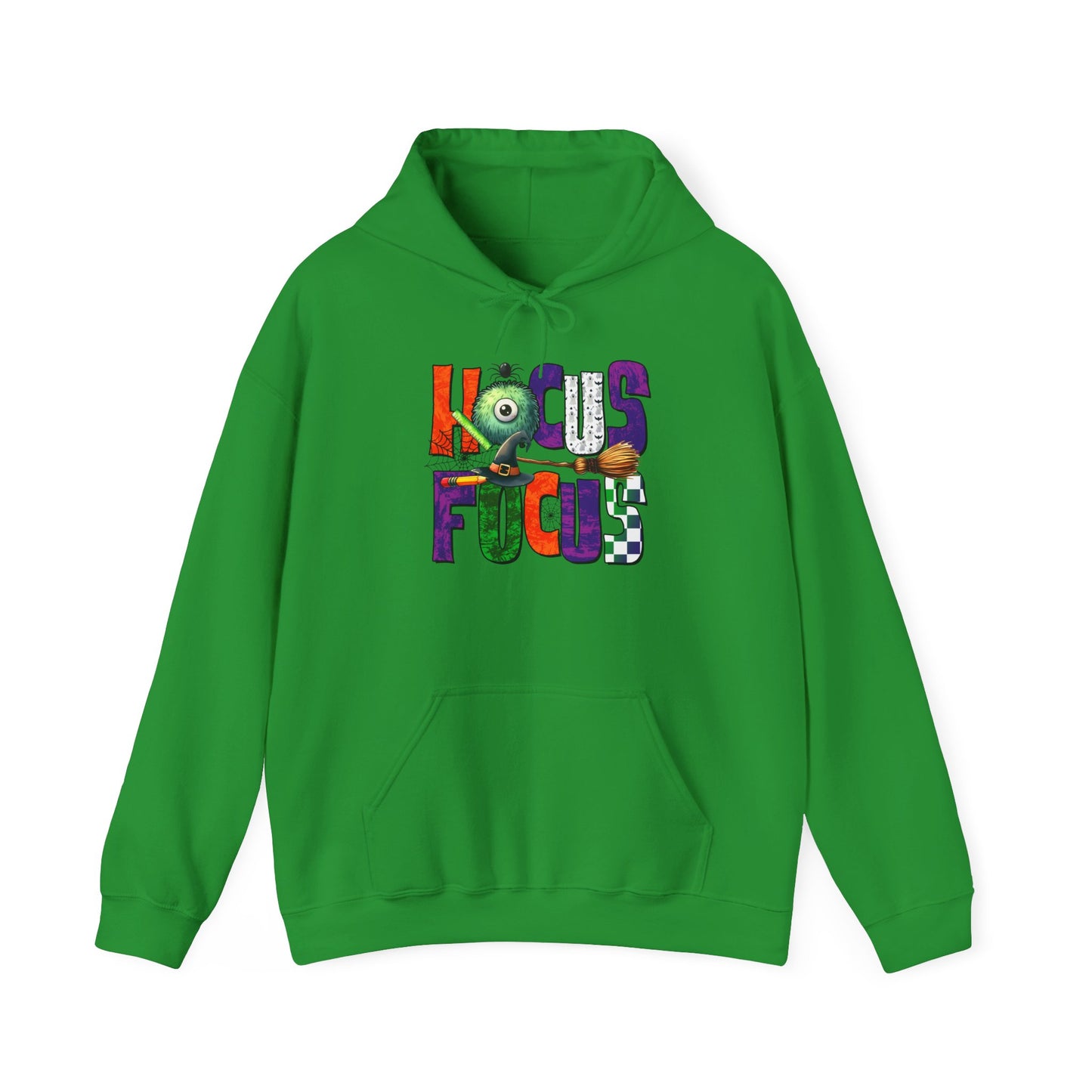 Heavy Blend Hoodie - Teacher/Halloween - Hocus Focus (01a)