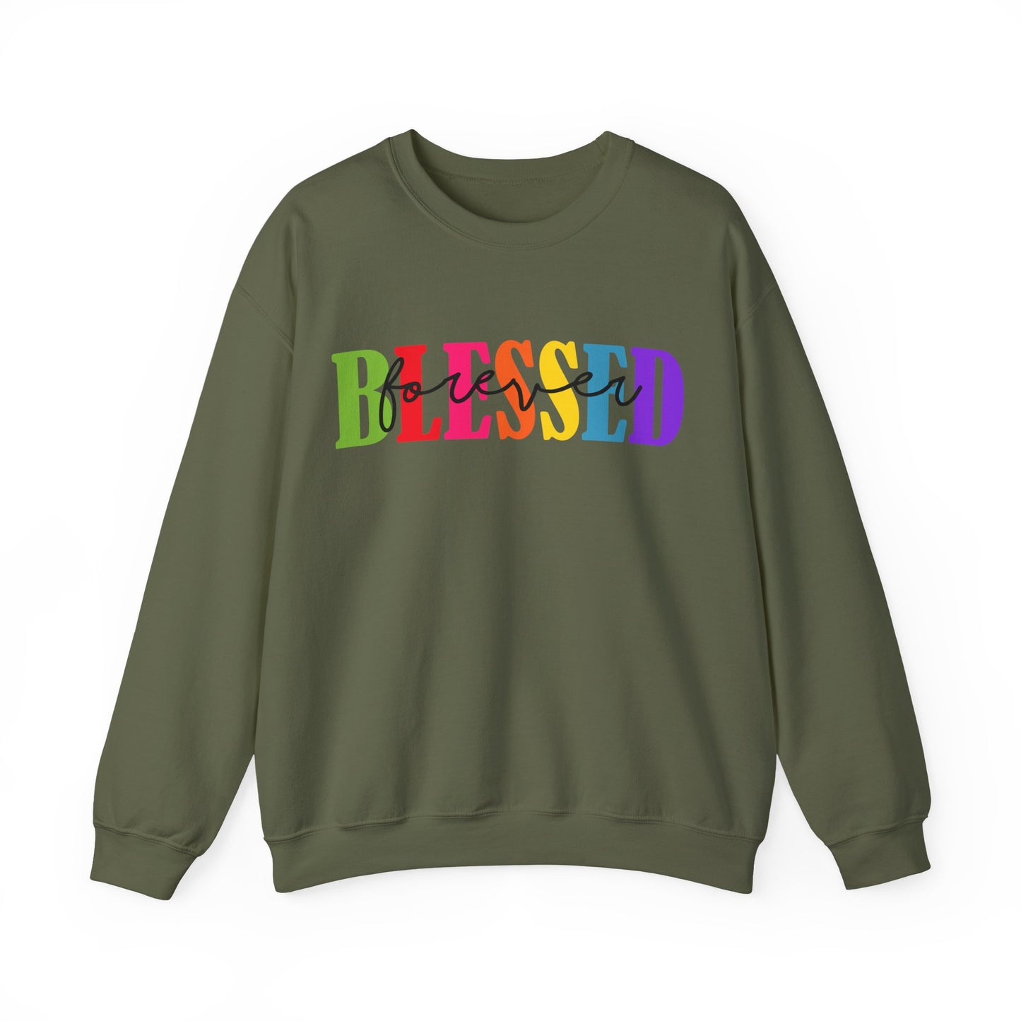 Sweatshirt - Faith - Blessed Forever (1)
