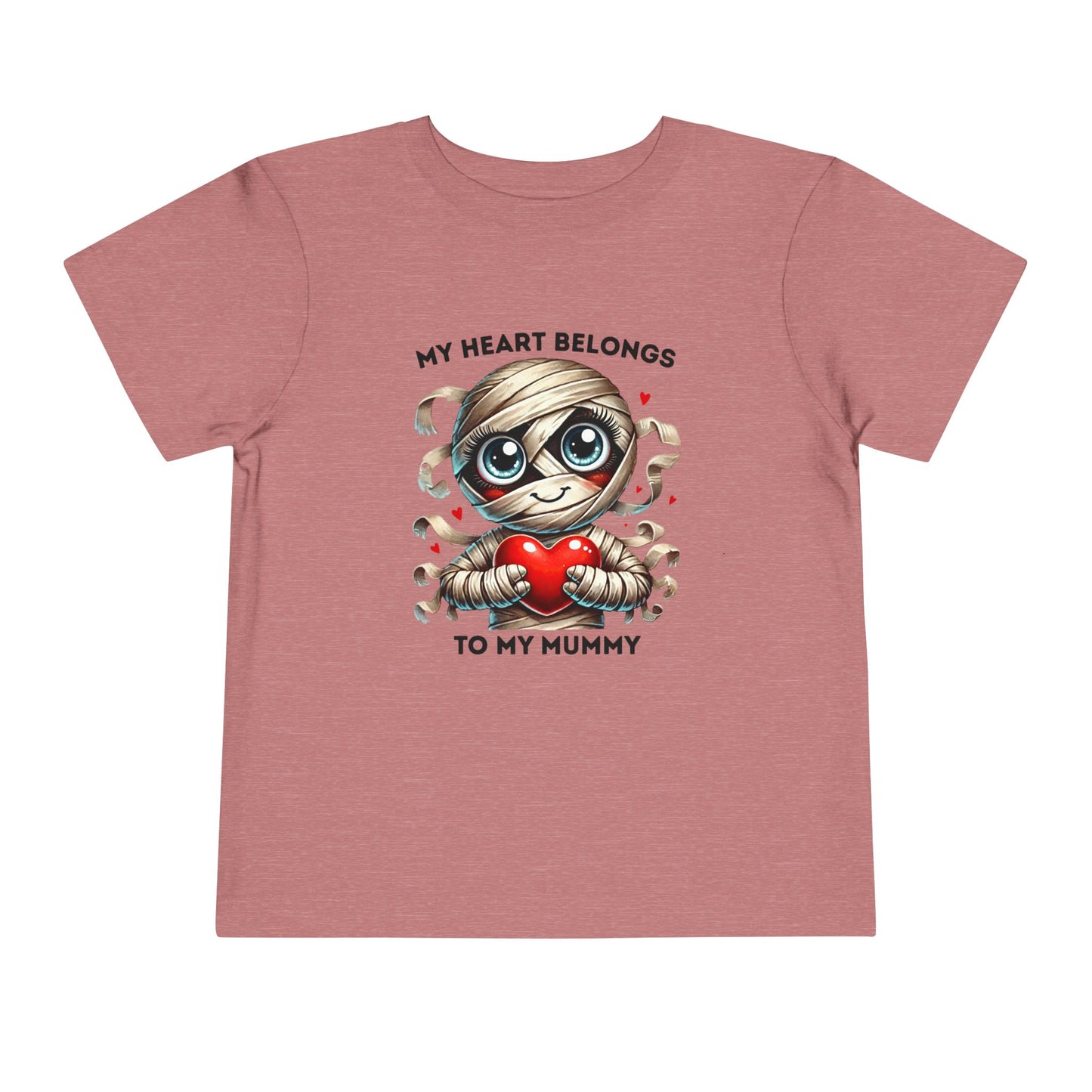 Toddler Tee - Halloween - My Heart Belongs to My Mummy (2a)