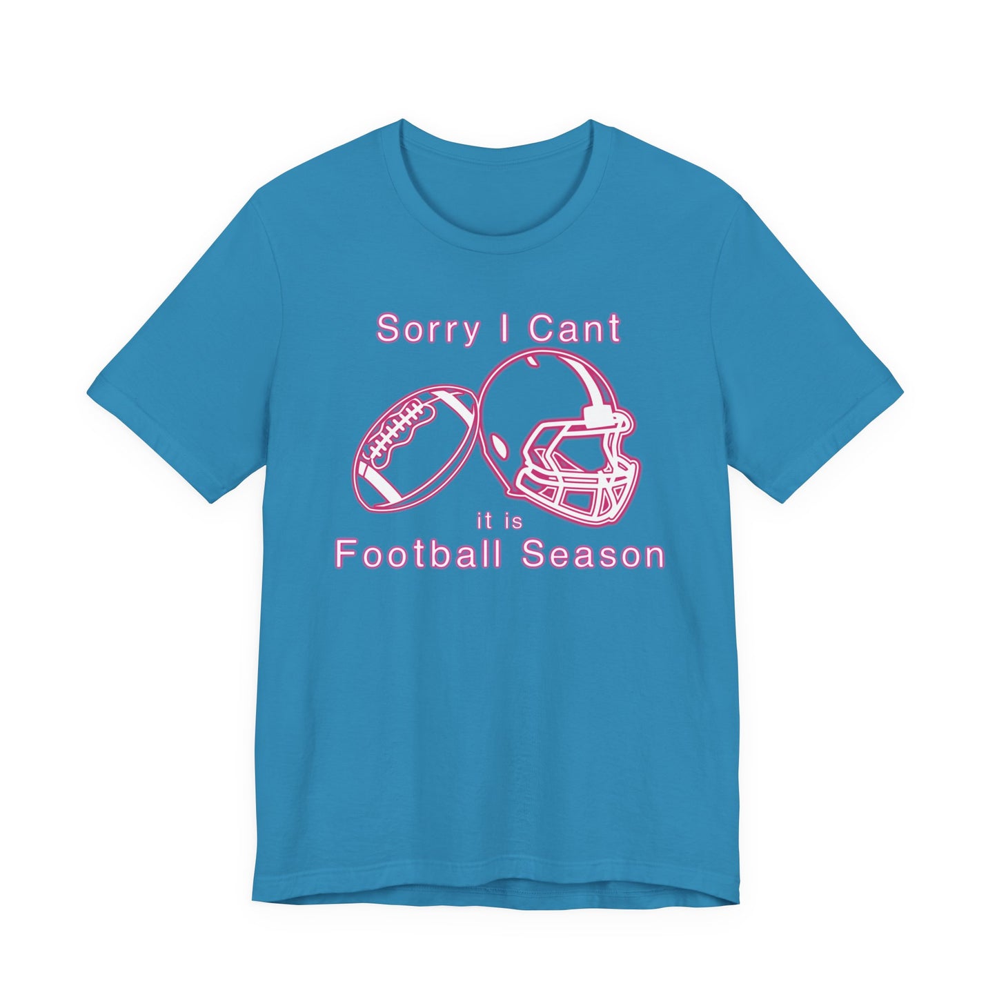 T-shirt - Football - Sorry I Cant (01a)