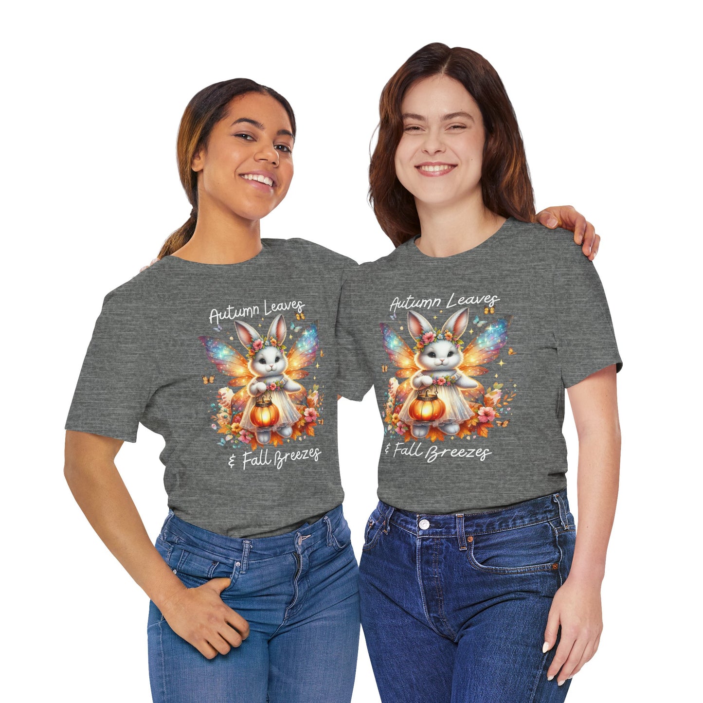 T-shirt - Autumn Leaves & Fall Breezes (01b)