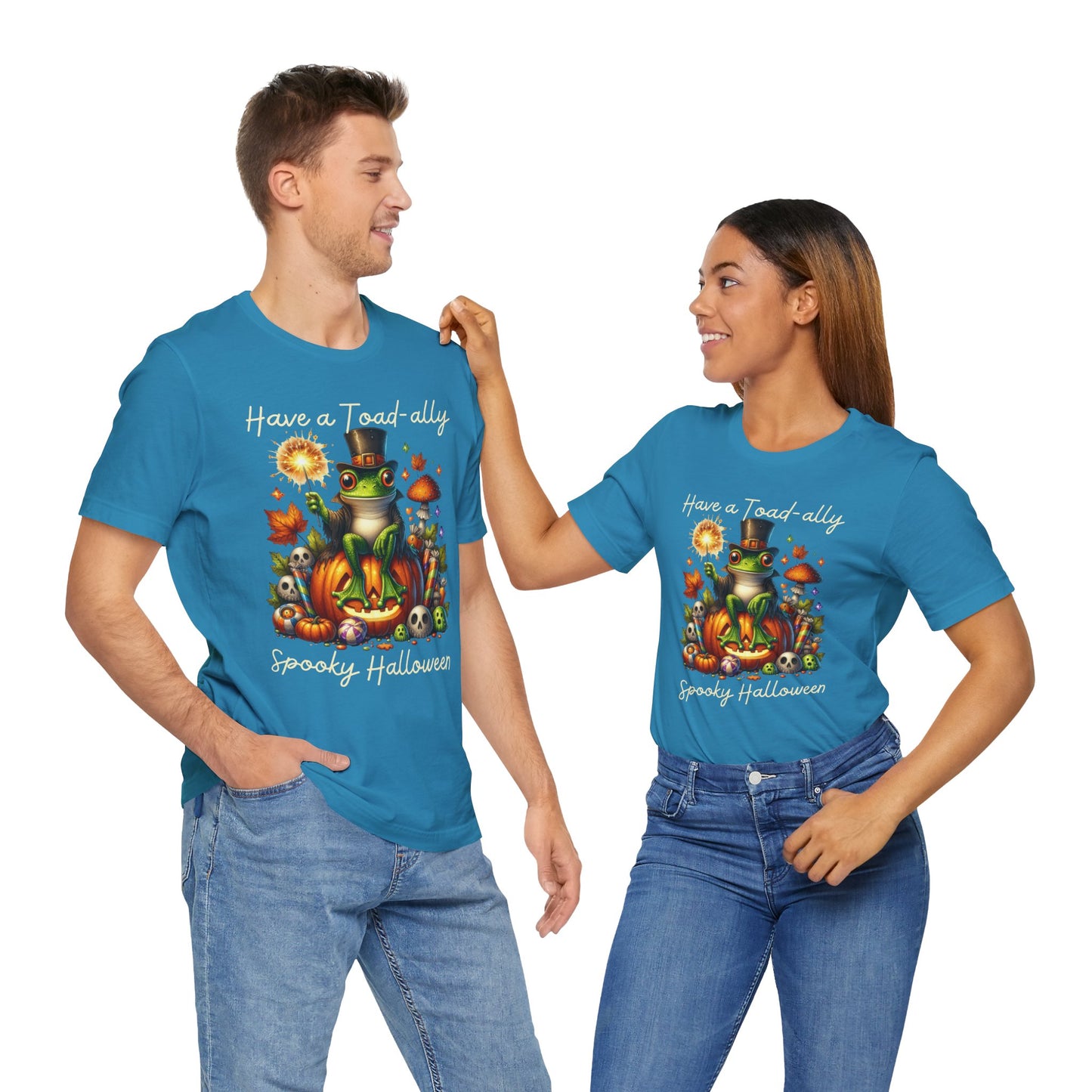 T-shirt - Halloween - Toad-ally Spooky Halloween (01b)