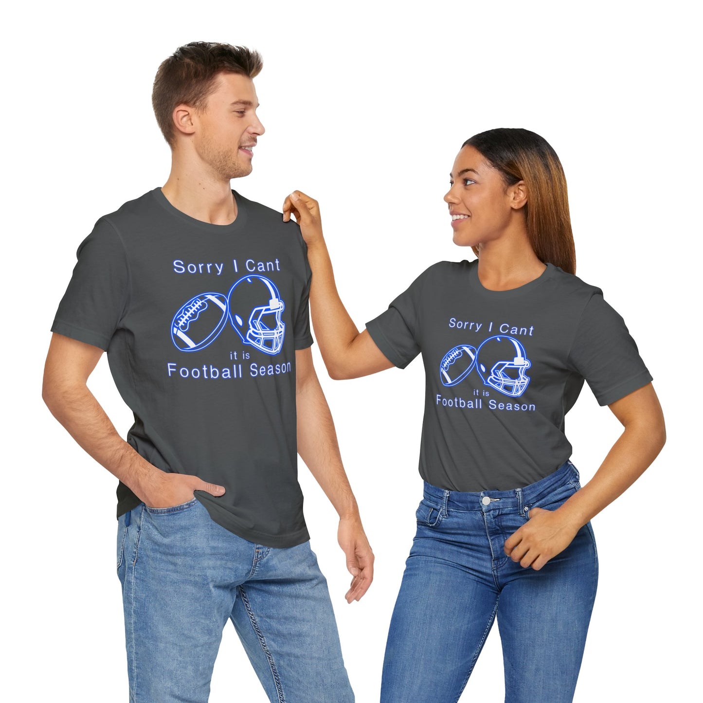 T-shirt - Football - Sorry I Cant (01i)