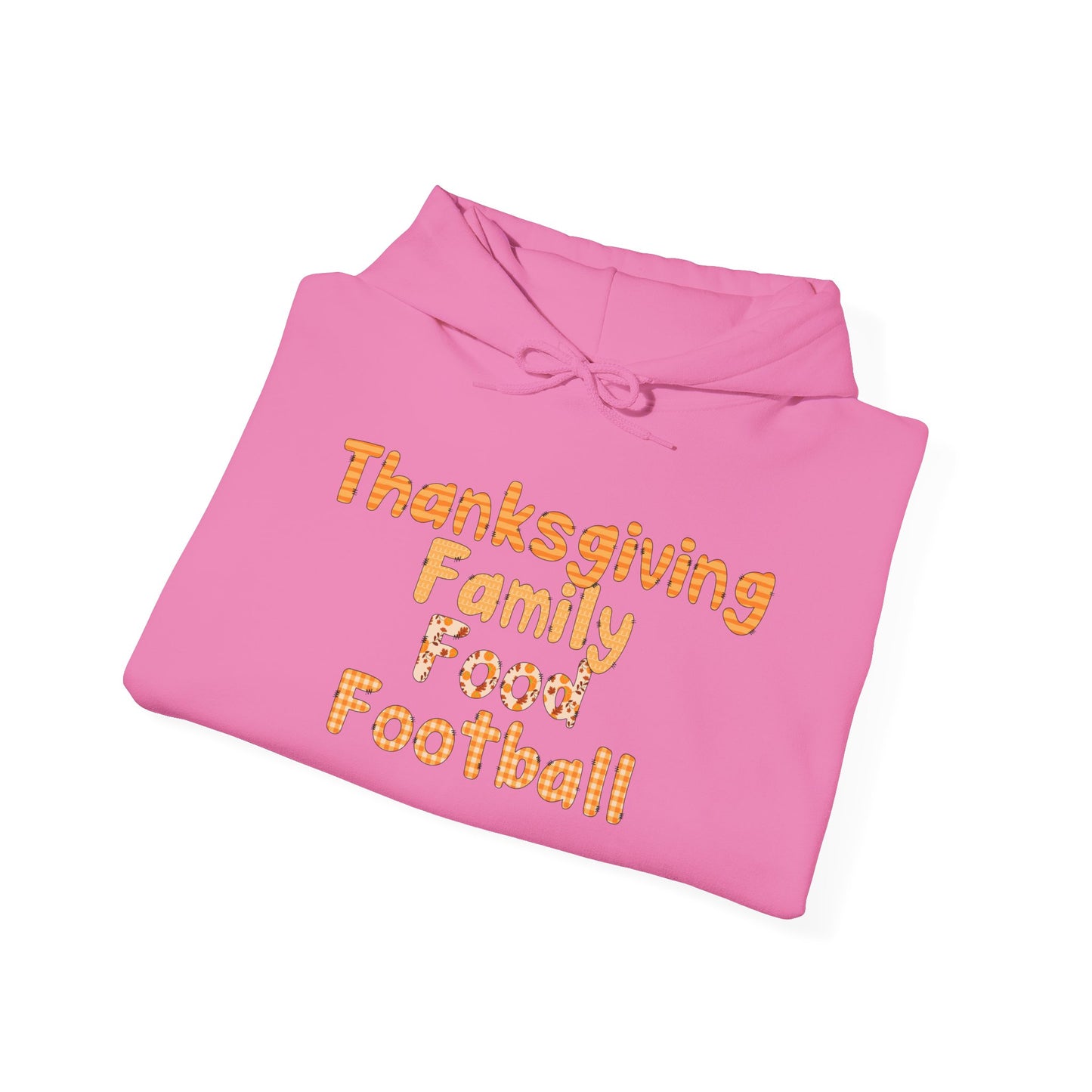 Heavy Blend Hoodie - Thanksgiving - Family Food Football (1a)