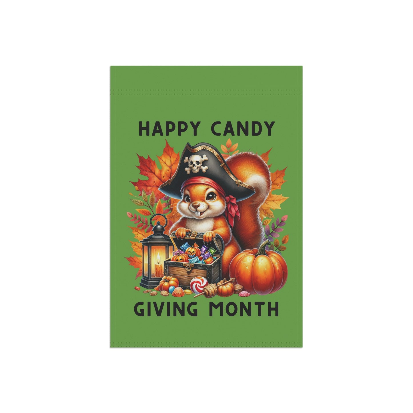 Garden Flag - Halloween - Happy Candy Giving Month (02a)