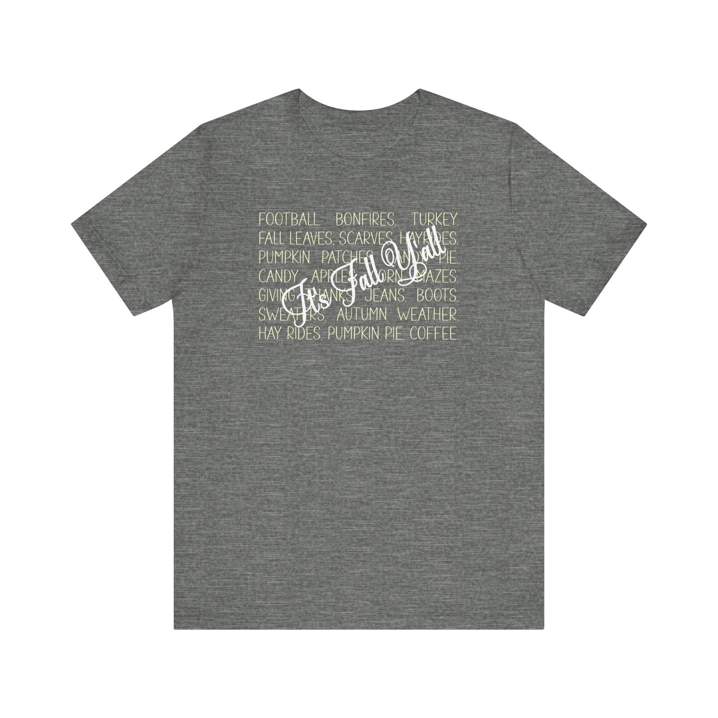 T-shirt - Autumn - It's Fall Y'all (1a)