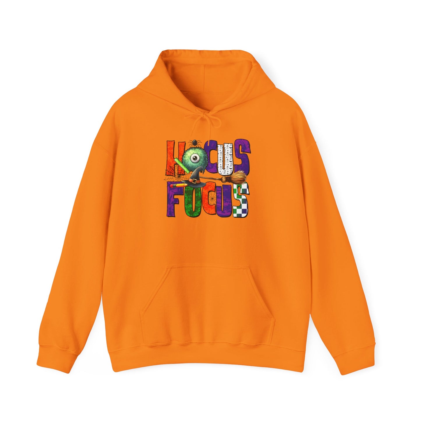Heavy Blend Hoodie - Teacher/Halloween - Hocus Focus (01a)