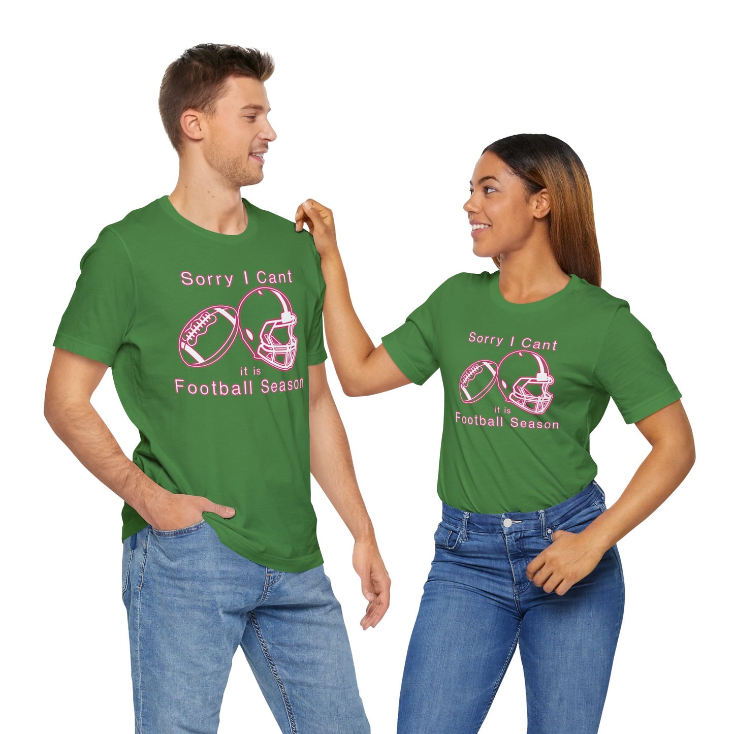T-shirt - Football - Sorry I Cant (01a)