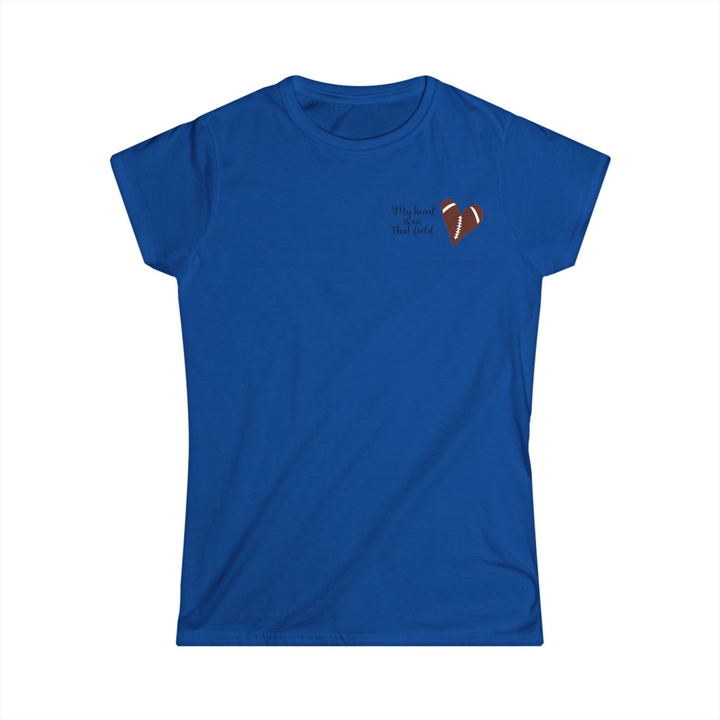 Female T-Shirt - Football - Loud & Proud Mom (01a)