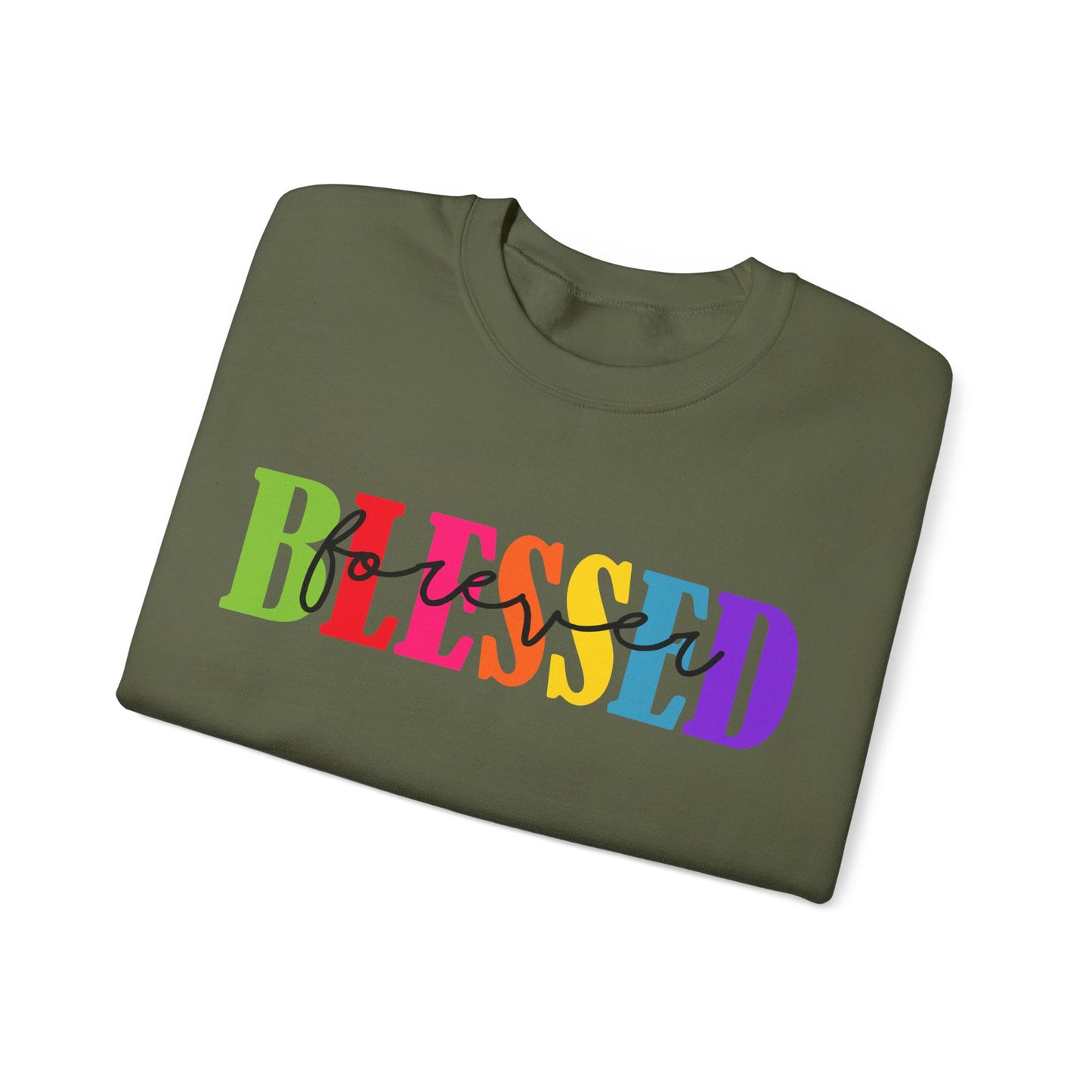 Sweatshirt - Faith - Blessed Forever (1)