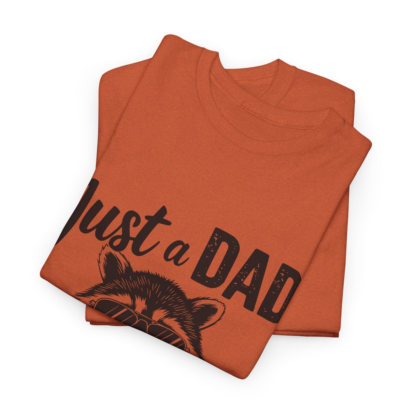 T-Shirt - Dad / Funny - Just a Dad (1) - Black Writing