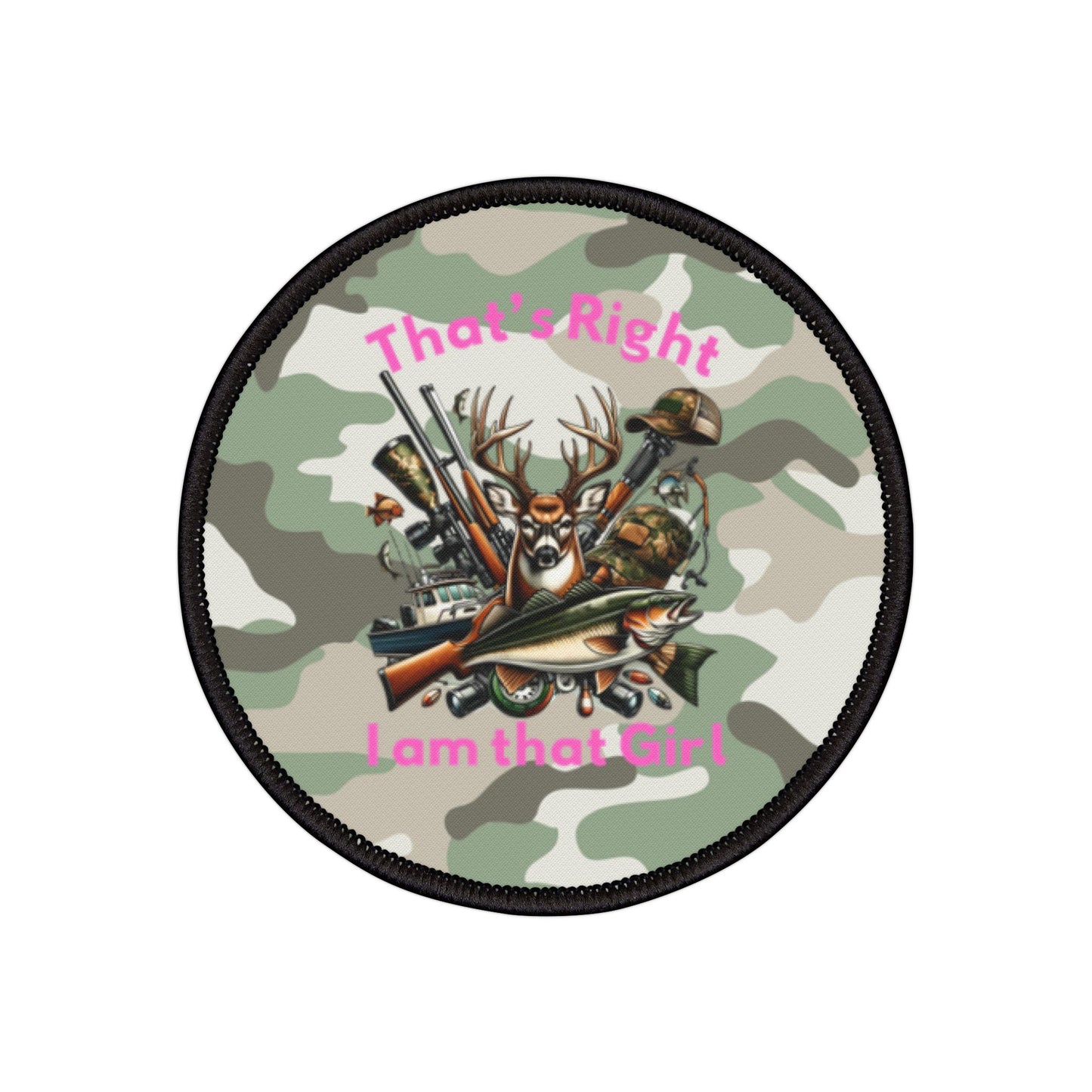 Iron-On Patch - Hunter - I am that Girl (1)