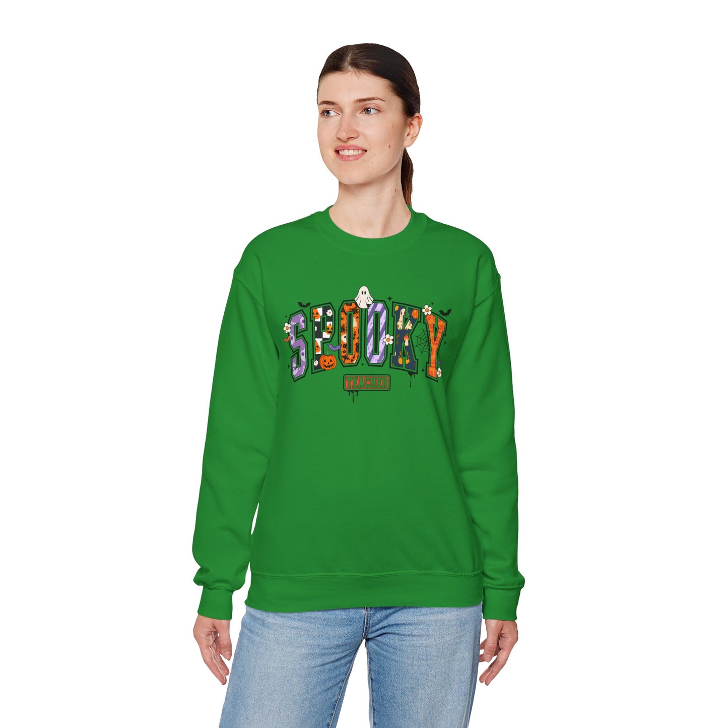 Sweatshirt - Teacher / Halloween - Spooky Teacher (1a)