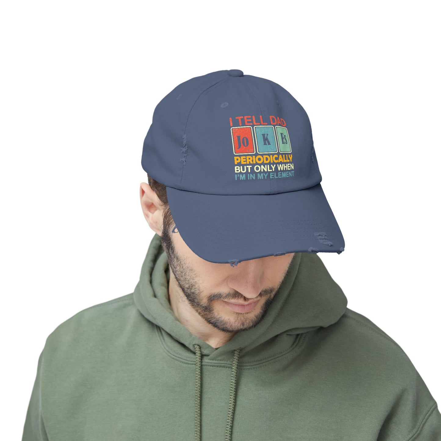 Distressed Cap - Dad / Funny - Dad Jokes (1)
