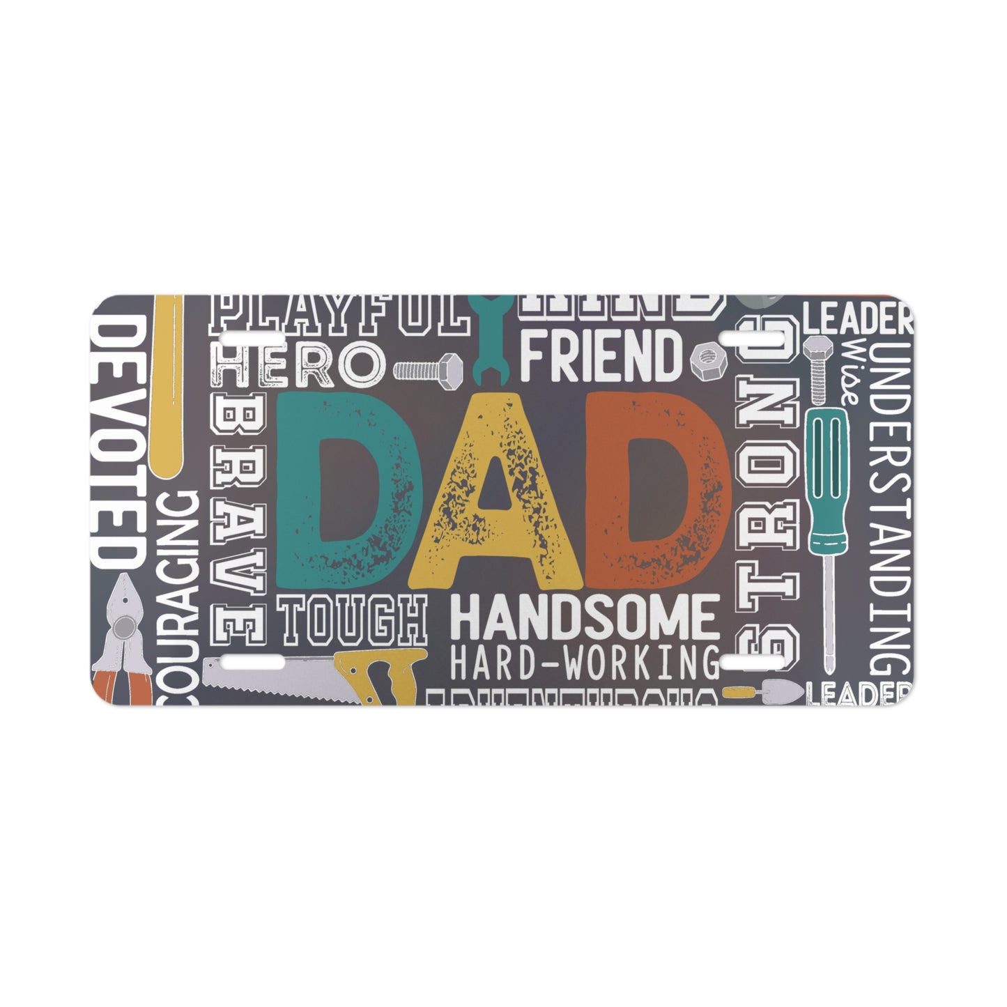 License Plate - Dad - Handyman Dad (1)