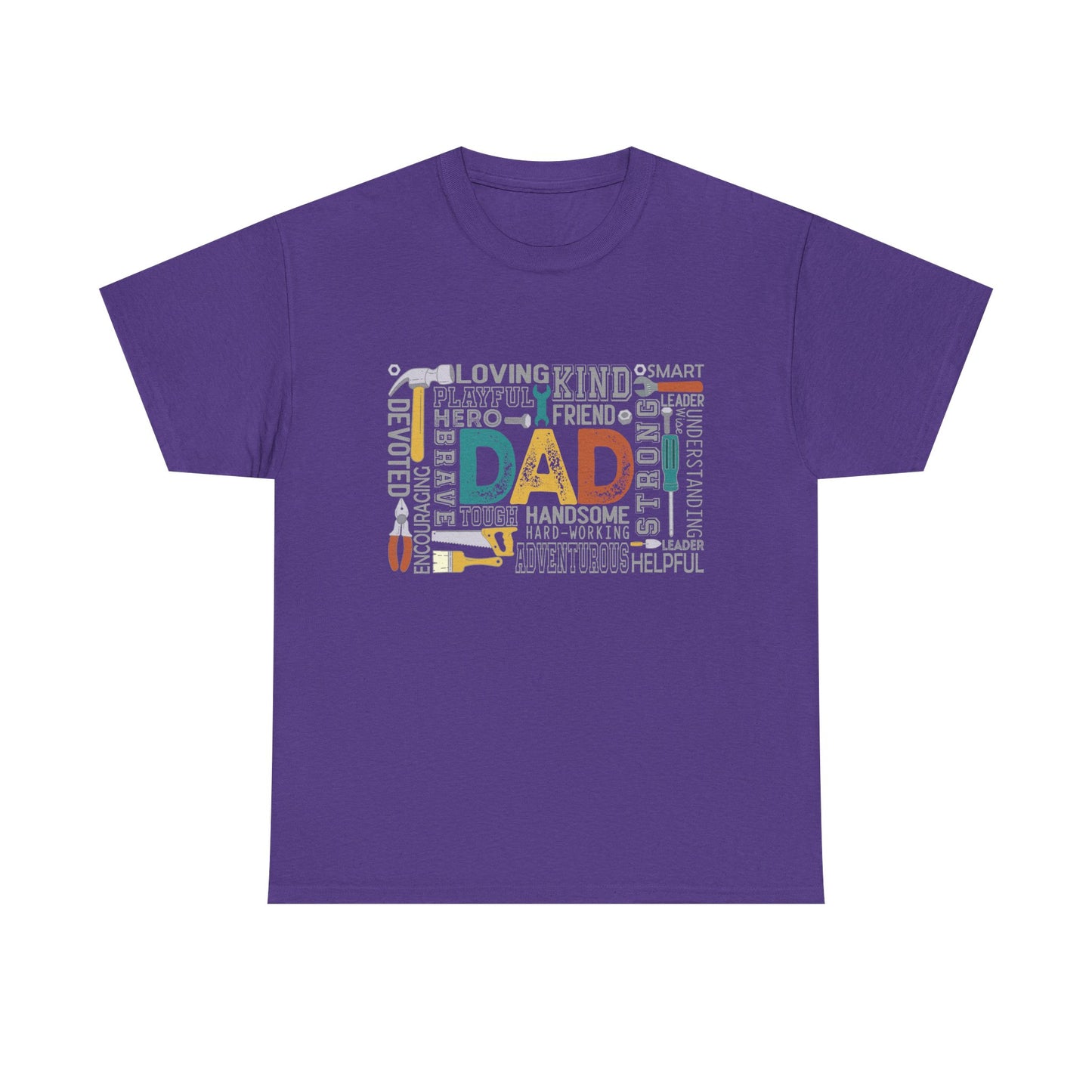 T-Shirt - Dad - Handyman Dad (1) - Light Writing