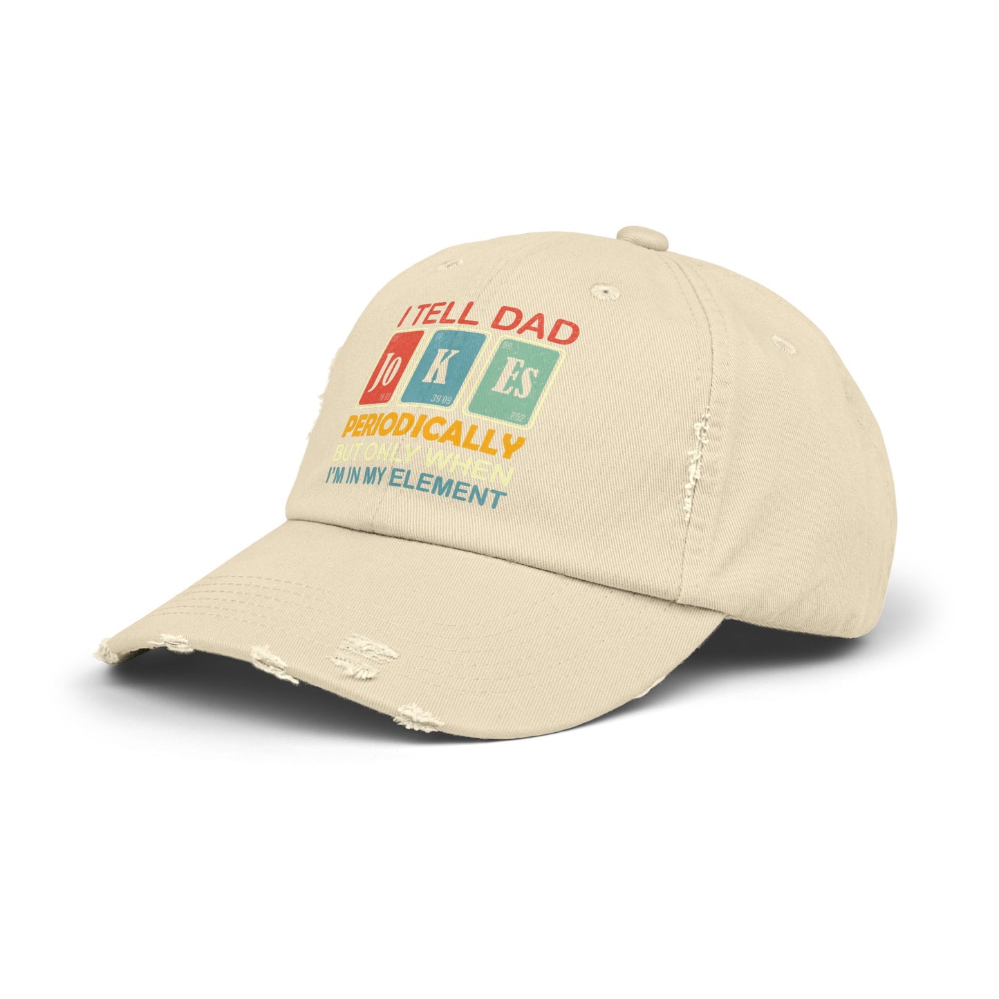 Distressed Cap - Dad / Funny - Dad Jokes (1)