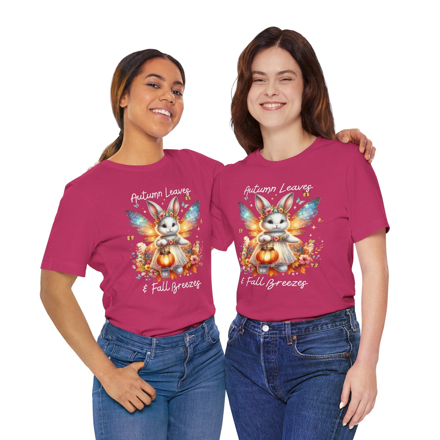 T-shirt - Autumn Leaves & Fall Breezes (01b)