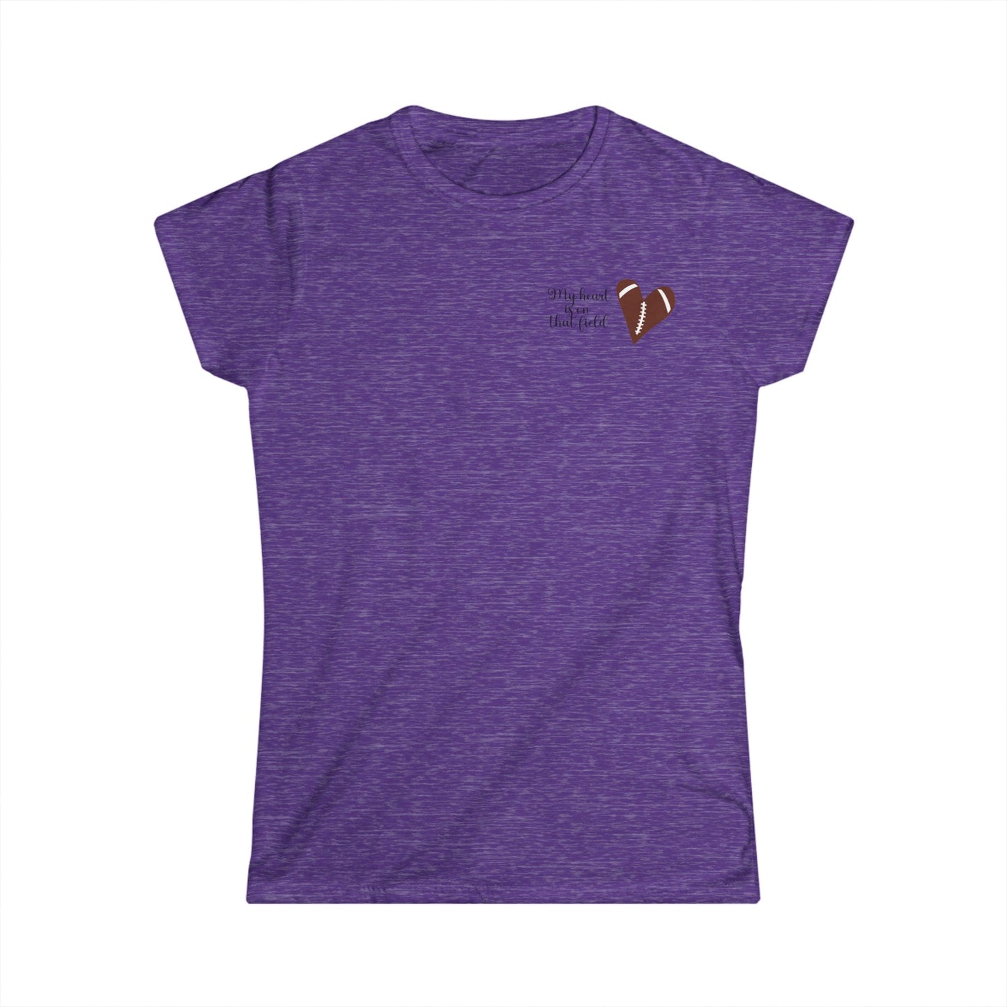 Female T-Shirt - Football - Loud & Proud Mom (01a)
