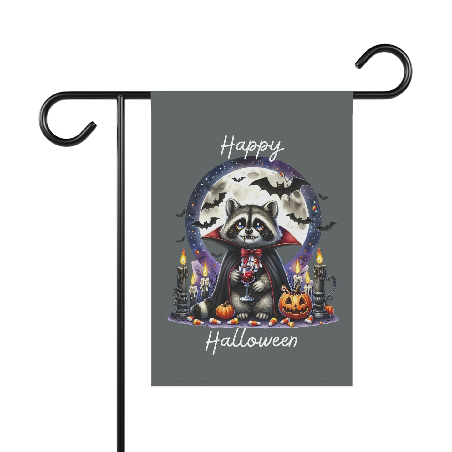 Garden Flag - Halloween - Happy Halloween (05a)
