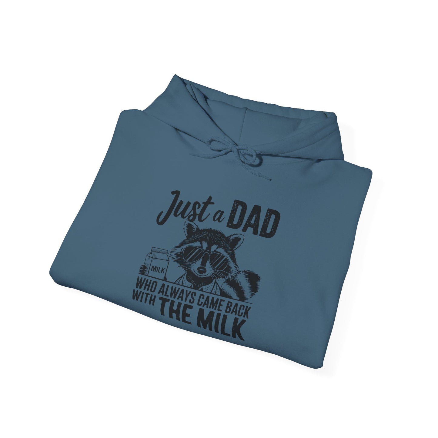 Hoodie - Dad / Funny - Just a Dad (1) - Black Writing