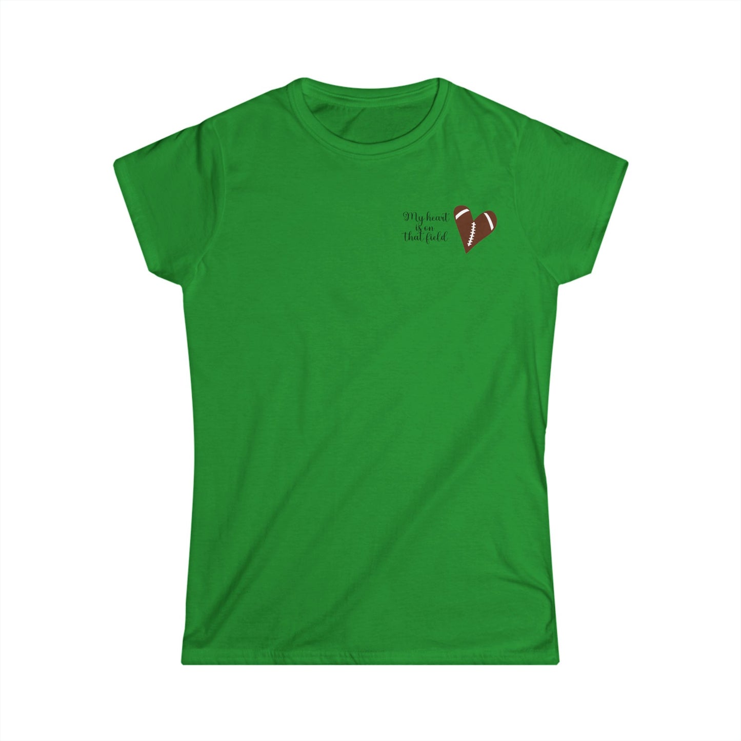 Female T-Shirt - Football - Loud & Proud Mom (01a)