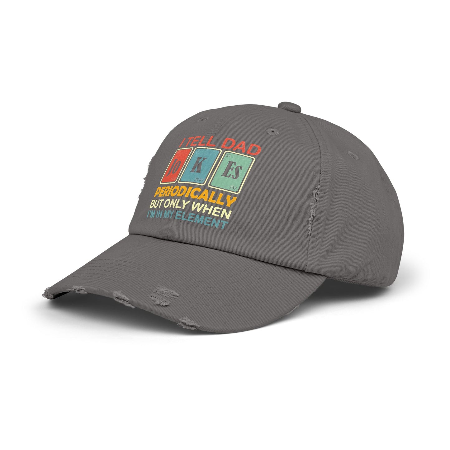 Distressed Cap - Dad / Funny - Dad Jokes (1)