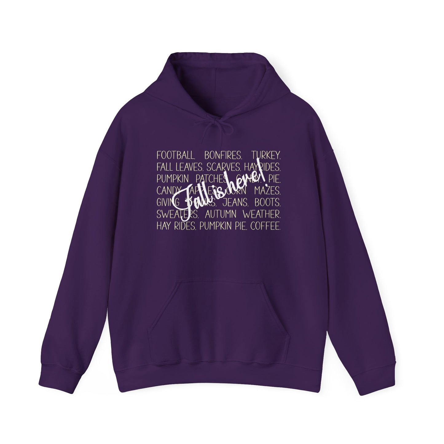 Heavy Blend Hoodie - Autumn - Fall is Here! (1a)