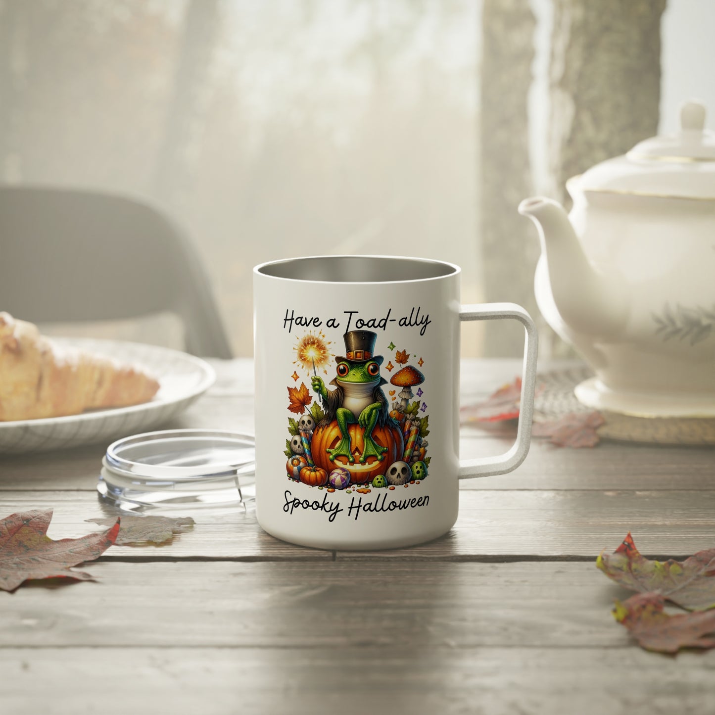 Insulated Mug - Halloween - Toad-ally Spooky Halloween (01a)
