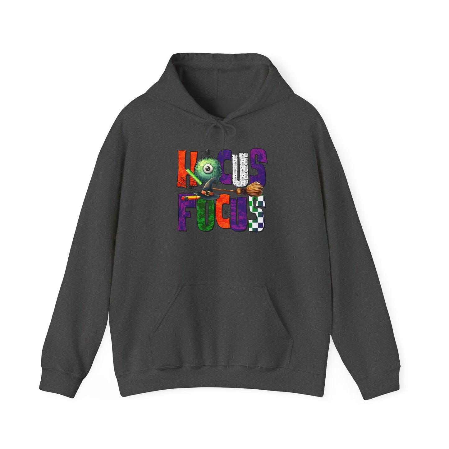 Heavy Blend Hoodie - Teacher/Halloween - Hocus Focus (01a)