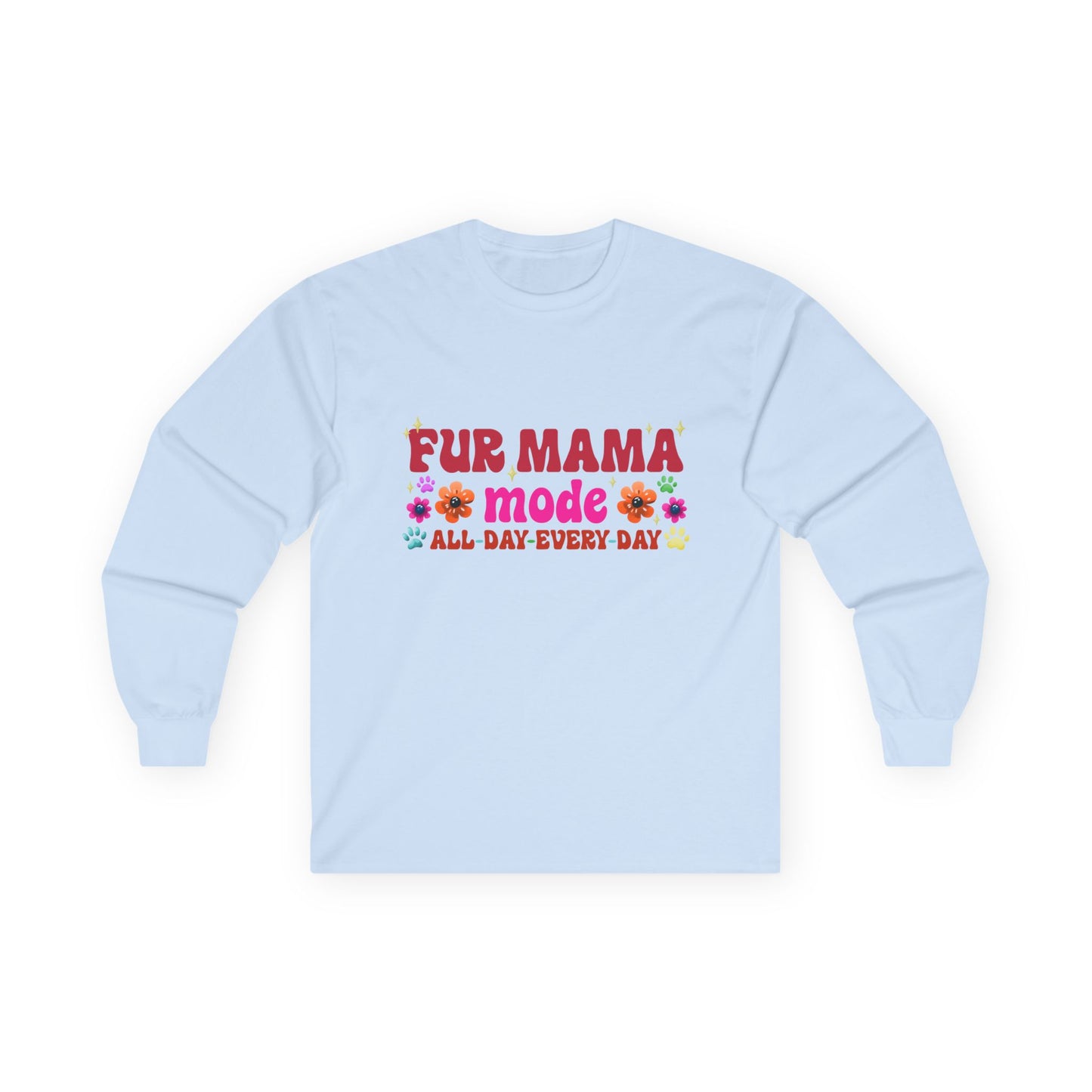 Long Sleeve Tee - Fur Mama (1)