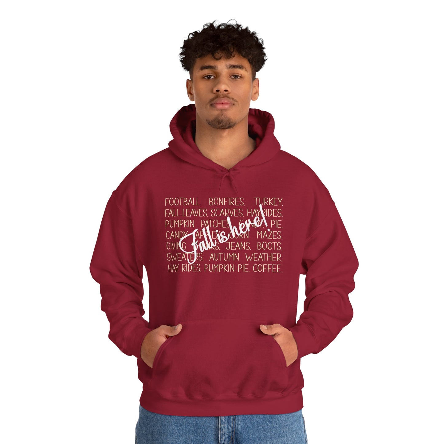 Heavy Blend Hoodie - Autumn - Fall is Here! (1a)