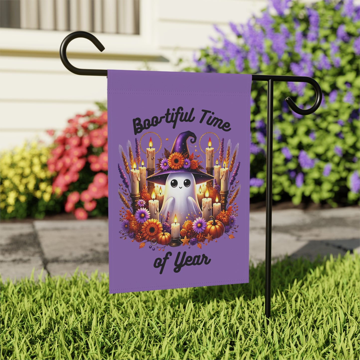 Garden Flag - Halloween - Boo-tiful Time of Year (02a)