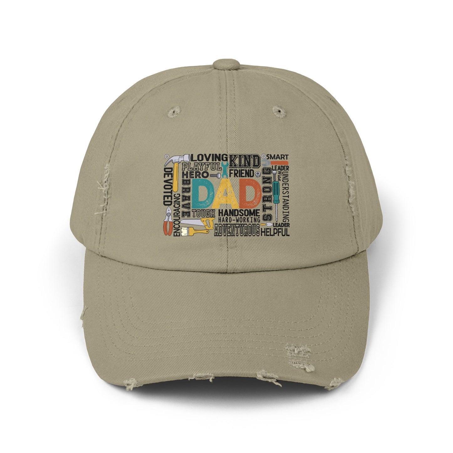 Distressed Cap - Dad - Handyman Dad (1)