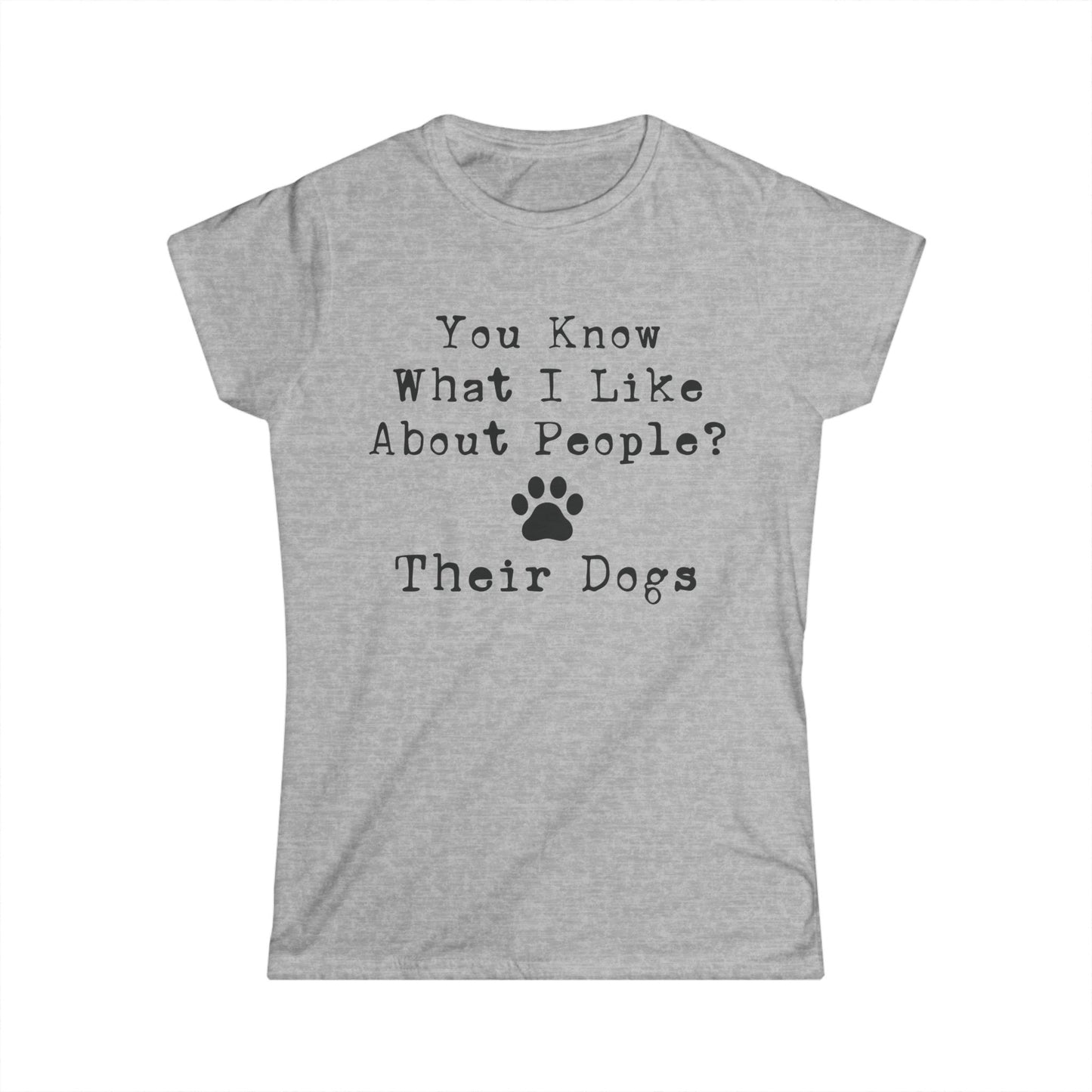 Female T-Shirt - Animal Lover - People's Dogs (1a)