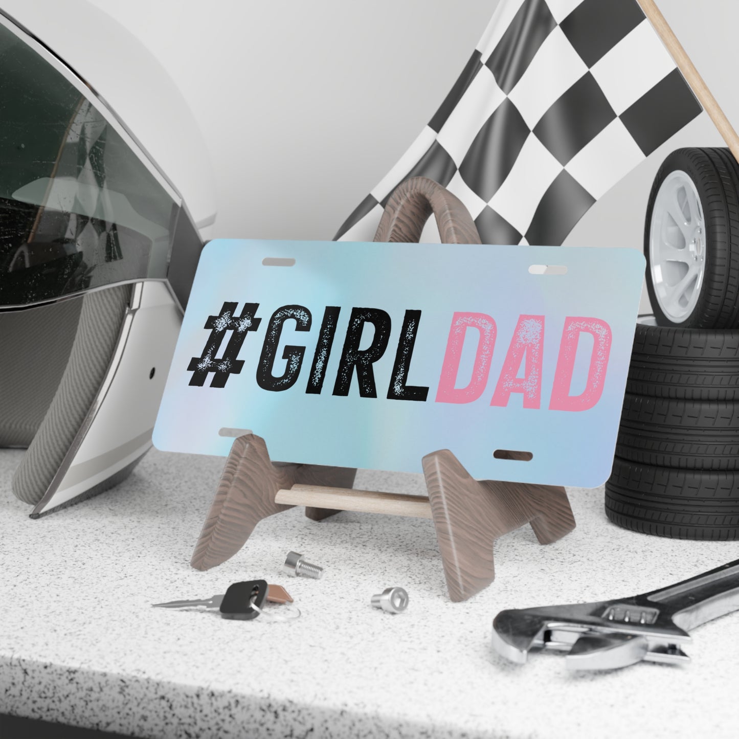 License Plate - Dad - #girldad (1)