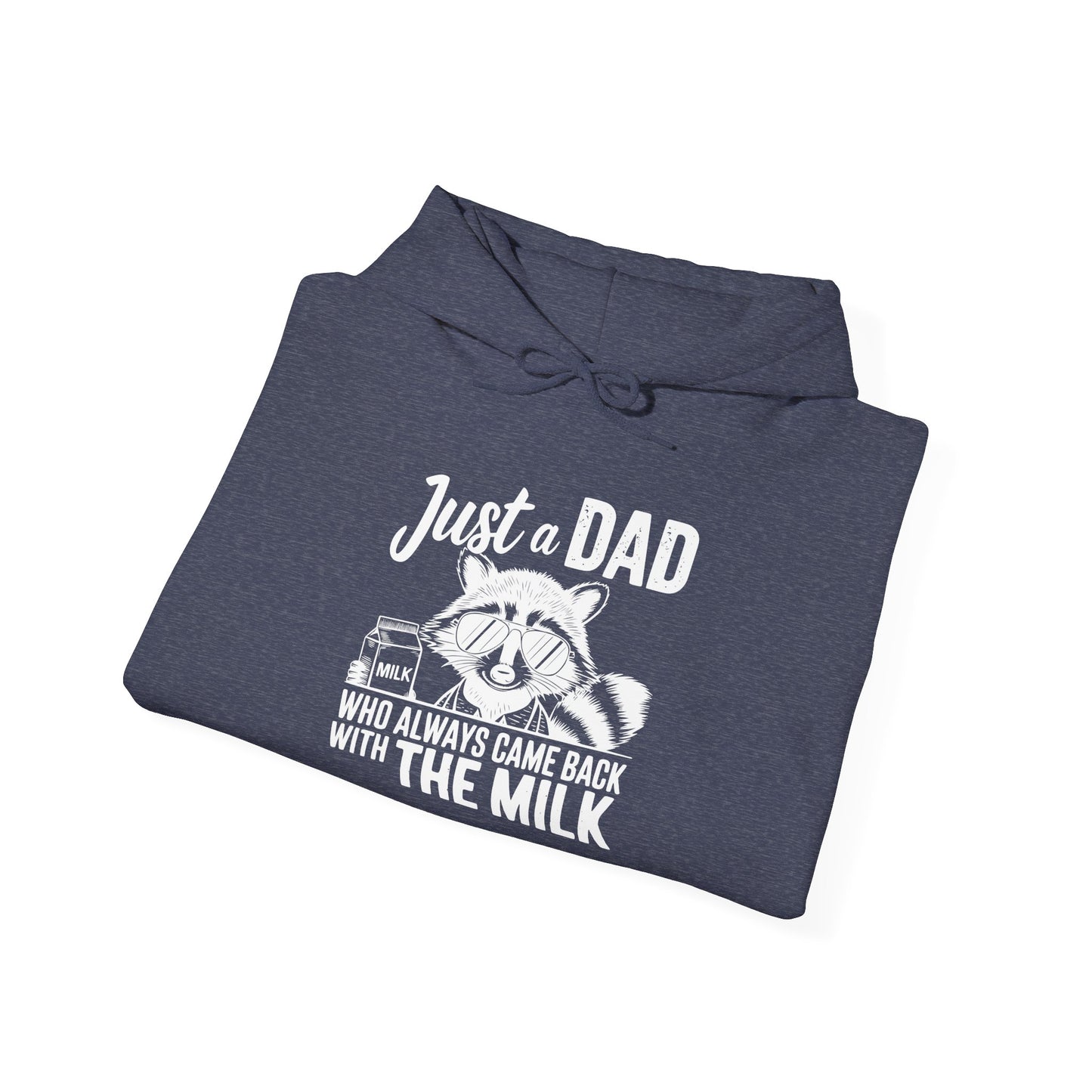 Hoodie - Dad - Just a Dad (1) - White Writing