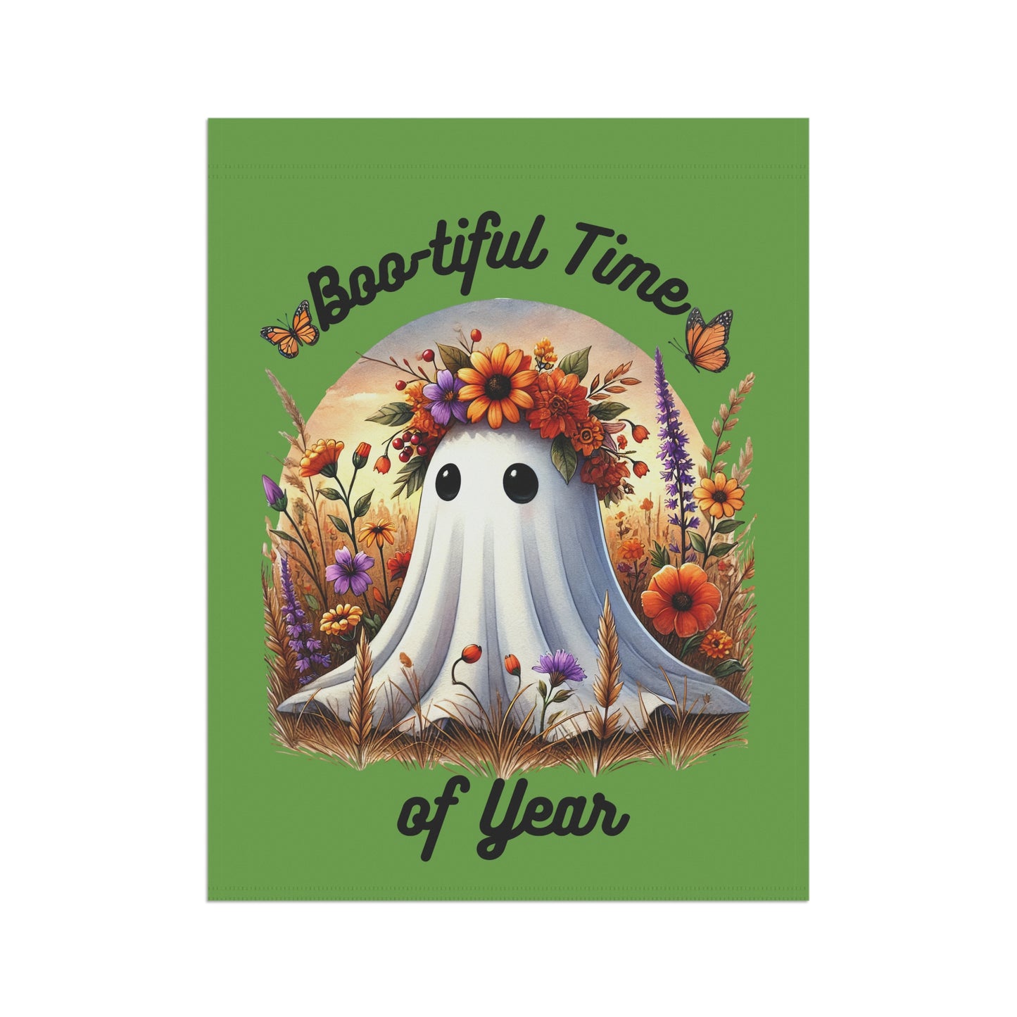 Garden Flag - Halloween - Boo-tiful Time of Year (01a)