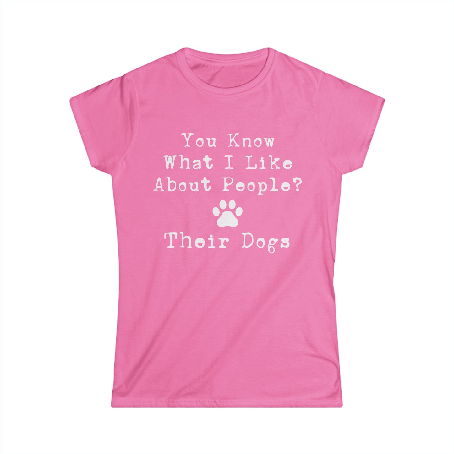 Female T-Shirt - Animal Lover - People's Dogs (1b)