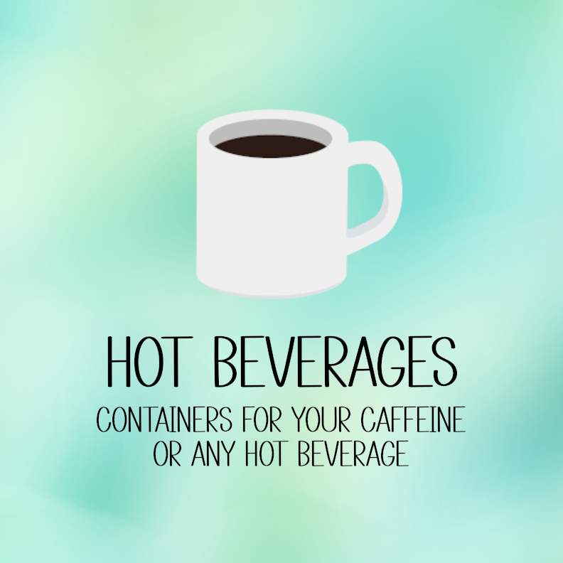 Hot drink containers