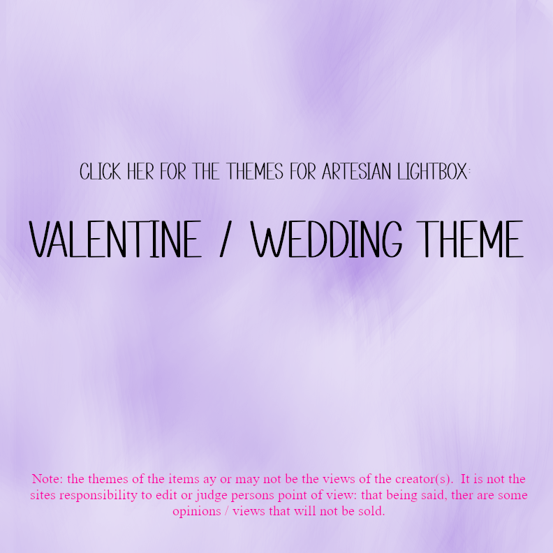 Valentine / Wedding Themed - Lightbox