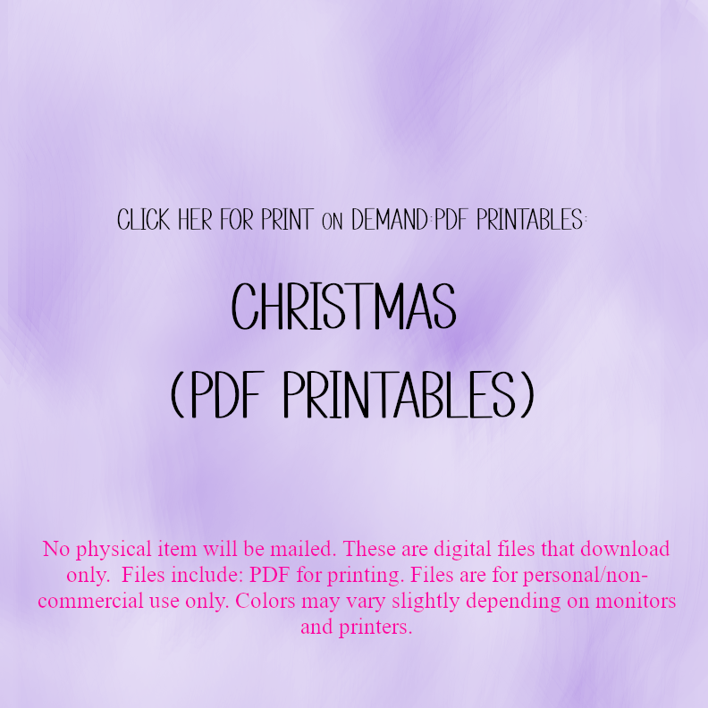 Christmas - Digital Products